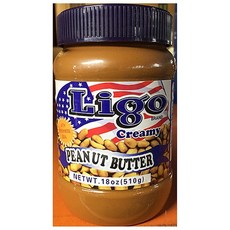 땅콩버터(리고 510g) 땅콩버터 땅콩뻐터 간식 두유 마 1(개) 260320, 1, 510g