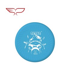 創意耐用【1707人好評】175g專業極限飛盤戶外運動飛盤健身飛碟軟兒童迴旋訓練成人比賽 LLUE, 兒童軟飛盤100克QIANG藍色, 1個