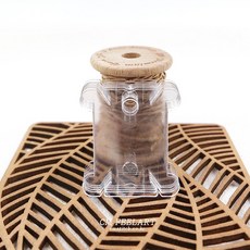 자수마켓/ 투명아크릴 자수실 보빈 실패/ 프랑스자수 십자수 실정리, 1세트, 투명