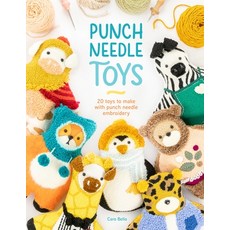(영문도서) Punch Needle Toys: 20 Toys to Make with Punch Needle Embroidery Paperback, David & Charles, English, 9781446309452