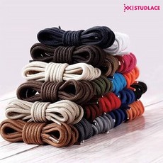 스터드레이스 23컬러 원형 둥근 신발끈