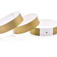 입장권 팔찌 종이 일회용 티켓 팔찌 골드 10장 got+226vR