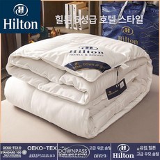 오리털 사계절 거위털 이불스타일 개춘추, 화이트