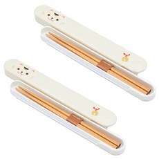 HAKOYA 滑動湯匙架組 19.5x2.7x1.3cm, 2個, 盒子+筷子, 招財貓