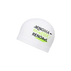 매장정품 레노마 RENOMA RENOMASWIM 용품 성인 웨이브 텍스트 PU 수모 화이트 RO-RC2F003-WH 5016875157 702081, WH(화이트), F