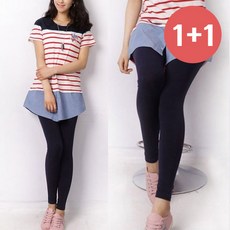 (1+1) 마더라이크 트로이 임산부 10부 레깅스