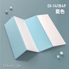 哩哩摳摳 爬行墊 地墊 遊戲墊 市面最厚 寶寶地墊 遊戲地墊 嬰兒地墊 防摔墊 地墊爬行墊 寶寶爬行墊 現貨秒發, 180x140CM 藍色(市面最厚)