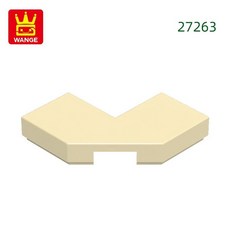 코너 블록 컬러 벽돌 조립 부품과, 8. 61.Tan, 1개