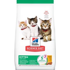 Hills 希爾思 貓 幼貓 飼料, 1個, 3.5LB／1.58kg, 1.58kg, 雞