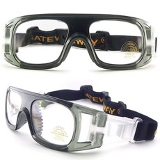 축구 농구 수상스키 방탄 고글 큰사이즈 그래이그래이 WS05., 1개