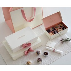 발렌타인 화이트 데이 프리미엄 수제 초콜릿 만들기 선물 세트 DIY 키트 Lovely, 1개