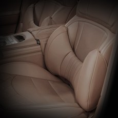 아임반 차량용 리본 허리쿠션 3세대, 인디고브라운, 1개