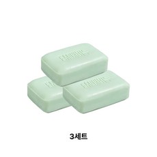 국산 녹두 비누 3개세트 참그린비누