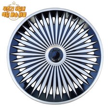 15인치 실버블랙 12-16인치 휠커버 세트 디자인 자동차 휠캡 4개, X 15인치 팬텀-실버 블랙(5일내배송)