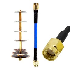 고글 신호 확장기 야기식 지향성 안테나, 색상: 2. RP SMA Male