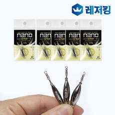 국산 나노피싱 나노추 발명특허제품 낚시용품 봉돌, 3.8g_2개입, 2개