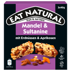 잇내추럴 Eat Natural 시러얼바 견과 에너지 아몬드 건포도, 1개, 120g