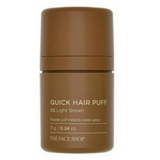 더페이스샵 퀵 헤어 퍼프섀도 7g, 03호 라이트 브라운 (Light Brown), 3개