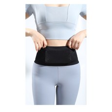 [1+1] 360도 분리수납 러닝벨트, 1세트, 블랙