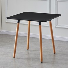 SPF北歐風餐桌 穩固不搖晃 洽談桌 會客桌 茶几, 黑色