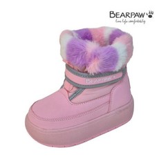 베어파우(BEARPAW) 아동 방한 패딩부츠 PIP 핑크 키즈 유아 주니어 겨울 신발