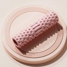泡沫軸 瑜伽柱 肌肉筋膜放鬆 按摩器, 瑜伽柱 粉色30釐米, 1個