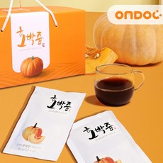 [온도씨] 하루한포 통째로 호박즙 1box (80mlx30포), 1개