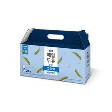 [선물세트] 매일두유 고단백 플레인 저당두유 190ml 24팩