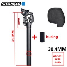 SR SUNTOUR NCX 자전거 50MM 30 시트 31 댐핑 27 튜브 산악 서스펜션 30 33 350MM 여행 30 28, SUNTOUR 30 4MM Case