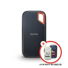 샌디스크 익스트림 포터블 외장 SSD E61 1050MB/s, 네이비, 1TB