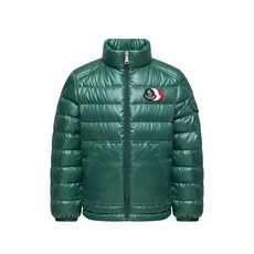 몽클레르 앙팡 벵기 로고 패치 재킷