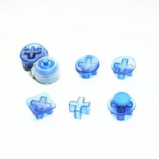 ZD EXCELENTE GAMEPAD 모듈 대칭 액세서리 모듈 컨트롤러 커버 선물 핸들 교체 가능한, Blue 3D Hall Micro, 1개