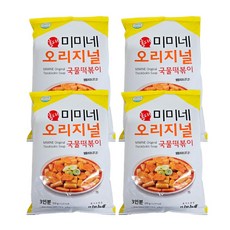 미미네 오리지널 국물떡볶이 570g x 4봉 (총12인분), 4개