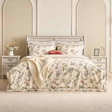 [로라애슐리] 로라애슐리 엘더우드 60수 고밀도 면 차렵이불 풀세트 SS