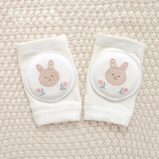 스타도어 유아용 큐트자수 메쉬 무릎보호대 2p, 토끼, 1개