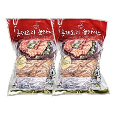 훈제오리슬라이스 800g, 2개