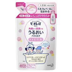 Biore 蜜妮 U 保濕沐浴乳 入浴劑 爽身粉香 補充包, 1個, 480ml