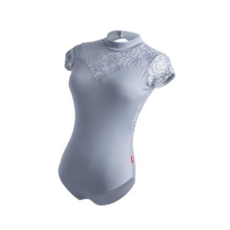 폴댄스의상 등트임 레오타드 비침 어깨 발레옷