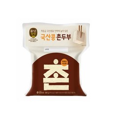 (냉장)[즐거운동행]국산콩촌두부, 1개, 380g