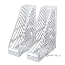 [원드림]카파맥스 280 개폐식 화일박스 서류꽂이 아이보리 네임펜 F 검정 세트