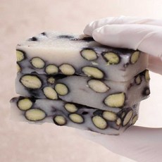 [갓지은]두렁콩서리태 콩찰떡 600g 국내산 찹쌀 서리태 사용 개별포장 콩찰떡 간단 간편 식사, 2개