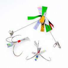 국산 숭어 꽃낚시바늘 훌치기 채비 바다원투낚시 농어, 1개, 1개입