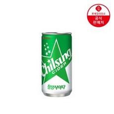롯데칠성음료 칠성사이다, 190ml, 60개