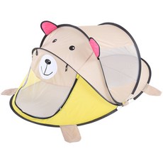캐보트 유아 텐트 하우스 원터치 놀이텐트, 베이지(강아지), 1개
