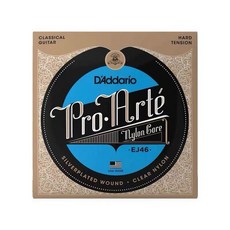 Daddario 클래식 기타줄 EJ45 기타줄 EJ46 나일론줄 클래식 악기 액세서리 6종 세트, [11] Classical EJ-46
