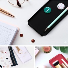 무럭몰 펜 트레이 사각트레이, 블랙 MW-677