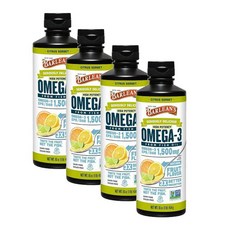 발린스 액상 오메가3 시트러스 셔벗 Barleans Citrus Sorbet Omega3 Fish Oil, 4개, 454g