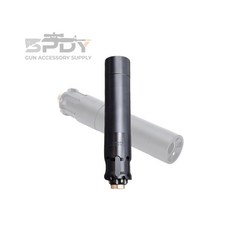 소음기 14mm역방향 모듈형 디자인 RUGGED Obsidian9, 1개, black