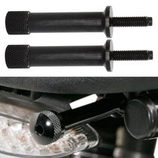 도구 설치 시트 볼트 쓰룩 본네빌 스크램블러 긴 길이 쿠션용 퀵 릴리즈 나사, 1개, 기본