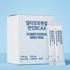 얼티밋포텐셜 번잇 BCAA 스틱 아미노산 아르기닌 헬스보충제 레몬맛, 30개, 15g